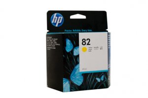 HP #82 Yellow Ink C4913A