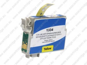 Compatible T1334 yellow ink cartridge