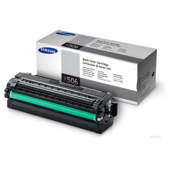 Samsung CLP680-CLX6260-CLTK506L Black printer toner cartridge - Click Image to Close