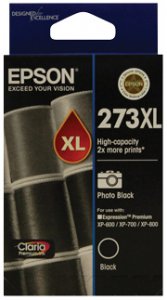 Epson 273 HY Phot Blk Ink Cart
