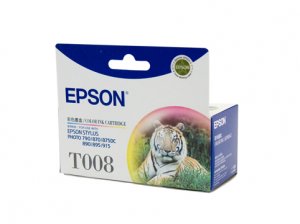 Epson T008 Colour Ink Cart