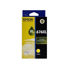 Epson 676XL Yellow ink cartridge, Workforce Pro 4530, 4540