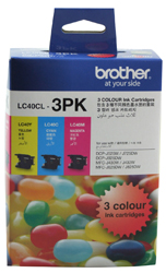 Brother LC40 CMY Colour Pack