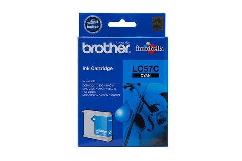 Brother LC57 Cyan ink cartridge - Click Image to Close