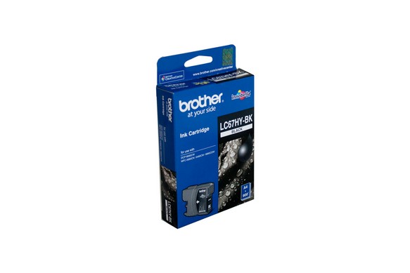 Brother LC67HY Black ink cartridge - Click Image to Close