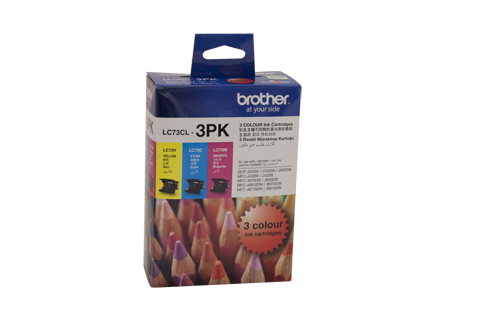 Brother LC73 CMY Colour Pack - Click Image to Close