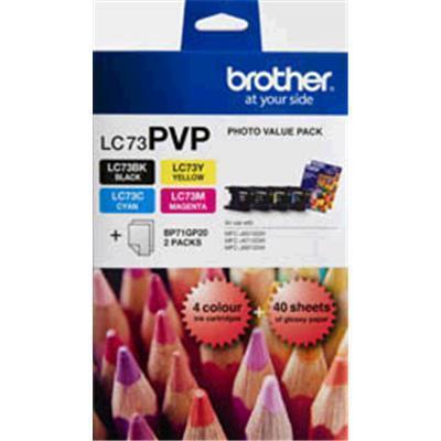 Brother LC73 Photo Value Pack - Click Image to Close