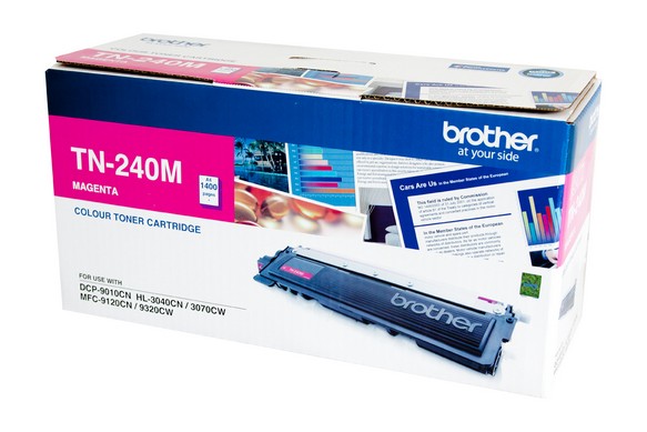 Brother TN-240m Magenta printer toner cartridge - Click Image to Close