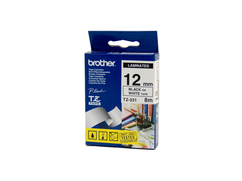 Brother TZ231 Labelling Tape - Click Image to Close