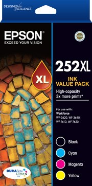 Epson 252XL High Capacity Value Ink Pack - Click Image to Close
