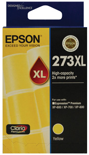 Epson 273 High Yield Yellow ink cartridge - Click Image to Close