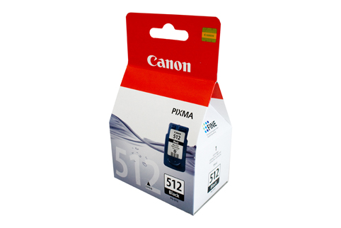 Canon PG512 Black High Yield ink cartridge - Click Image to Close