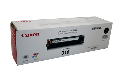 Canon CART316 Black Toner - Click Image to Close
