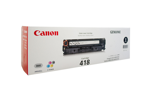 Canon CART418 Black Toner - Click Image to Close