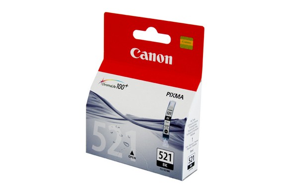 Canon CLI521 Black ink cartridge - Click Image to Close