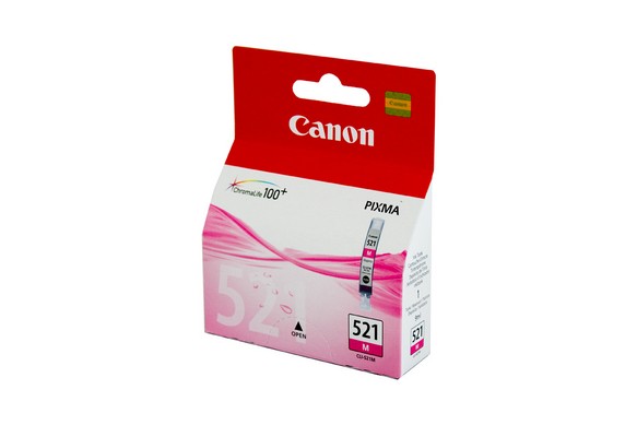Canon CLI521 Magenta ink cartridge - Click Image to Close