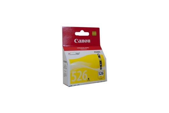 Canon CLI526 Yellow ink cartridge - Click Image to Close