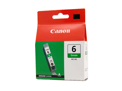 Canon BCI6G Green Ink Tank - Click Image to Close