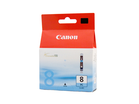 Canon CLI8PC Photo Cyan Ink - Click Image to Close