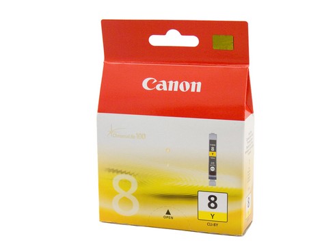 Canon CLI8 Yellow ink cartridge - Click Image to Close