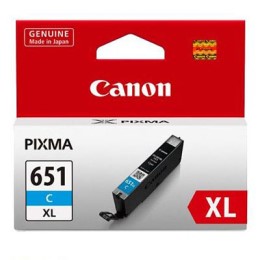 Canon CLI651XL High Yield Cyan ink cartridge - Click Image to Close