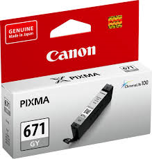 Canon CLI671 Grey Ink - Click Image to Close