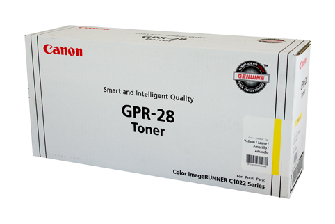 Canon TG41 GPR28 Yellow Toner - Click Image to Close