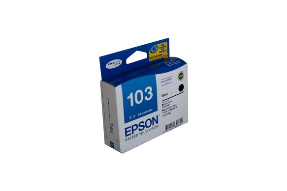 Epson 103 Black ink cartridge - Click Image to Close