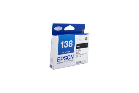 Epson 138 Black ink cartridge - Click Image to Close