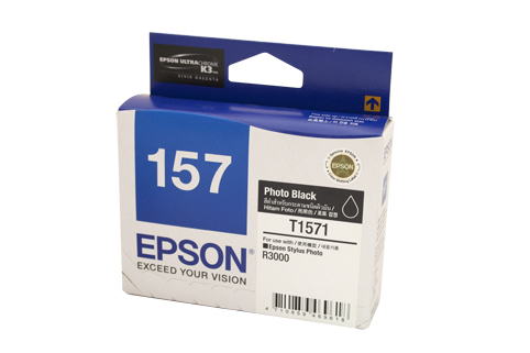 Epson 1571 Photo Blk Ink Cart - Click Image to Close