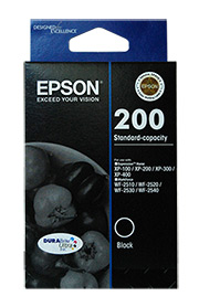 Epson 200 Black Ink Cartridge - Click Image to Close