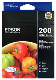 Epson 200 4 Ink Value Pack - Click Image to Close