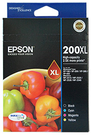 Epson 200 4 HY Ink Value Pack - Click Image to Close