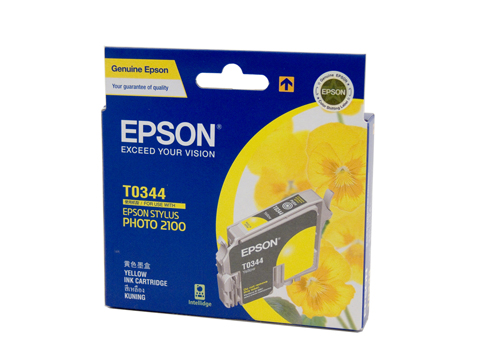 Epson T0344 Yellow Ink Cart - Click Image to Close