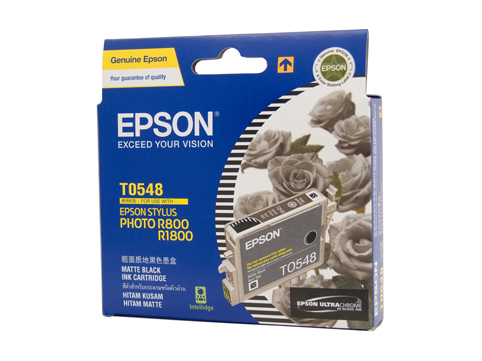 Epson T0548 Matte Black Ink - Click Image to Close