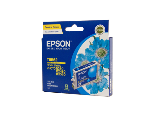 Epson T0562 Cyan Ink Cart - Click Image to Close