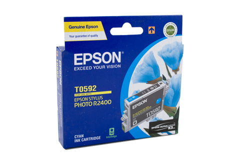 Epson T0592 Cyan Ink Cart - Click Image to Close