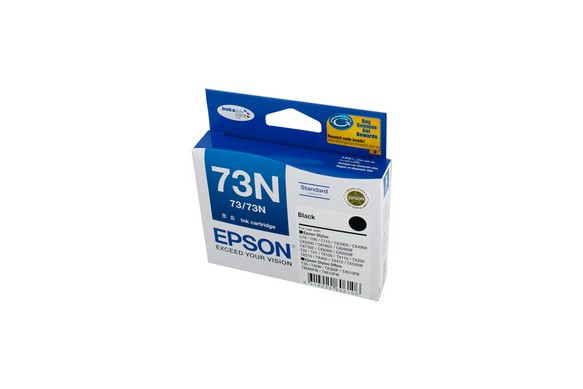 Epson 73n Black ink cartridge - Click Image to Close