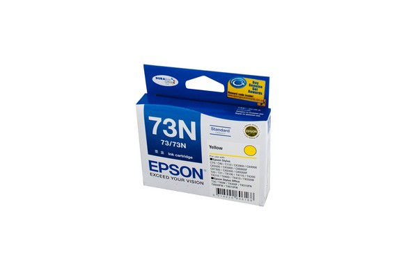 Epson 73n Yellow ink cartridge - Click Image to Close