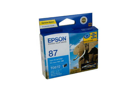 Epson T0872 Cyan Ink - Click Image to Close