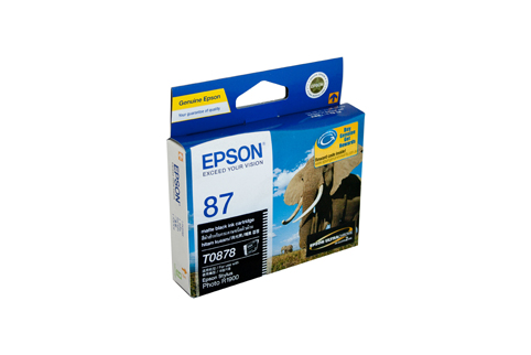 Epson T0878 Matte Black Ink - Click Image to Close