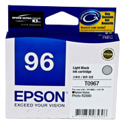 Epson T0967 Lgt Black Ink Cart - Click Image to Close
