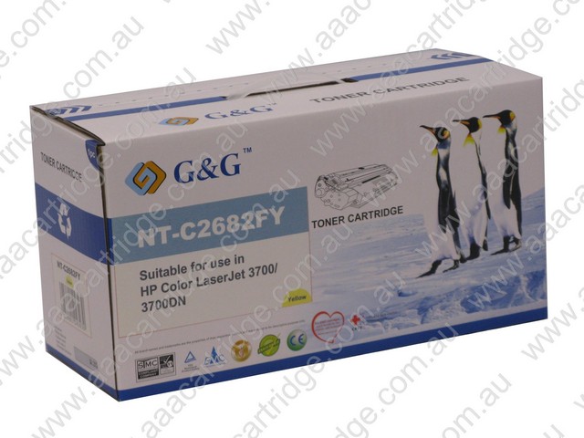 Compatible HP LaserJet 311A-Q2682A yellow printer cartridge - Click Image to Close