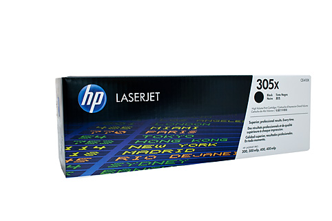 HP LaserJet Pro Colour 305X-CE410X Black toner - Click Image to Close
