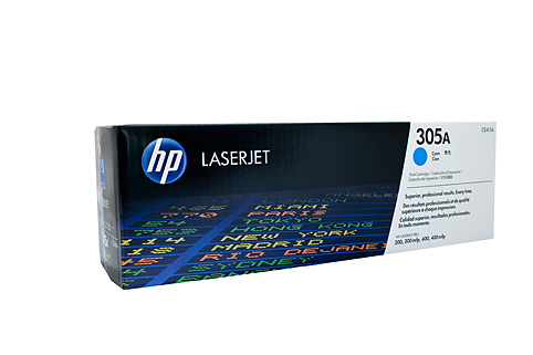 HP LaserJet Pro Colour 305A-CE411A Cyan toner cartridge - Click Image to Close