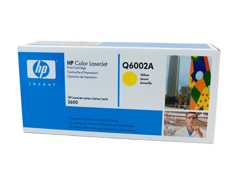 HP #124A Yellow Toner Q6002A - Click Image to Close