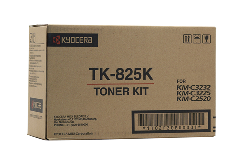 Kyocera TK825K Black Toner - Click Image to Close