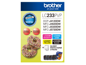 Brother LC233 Photo Value Pack - Click Image to Close
