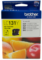 Brother LC131 Yellow Ink - Click Image to Close