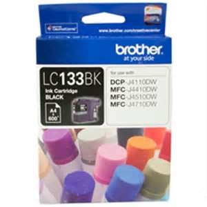 Brother LC133BK Black ink cartridge - Click Image to Close